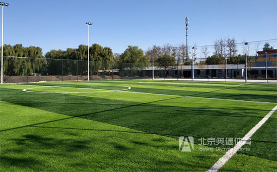 北京人造草足球场施工
