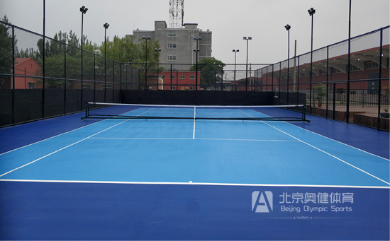 北京硅pu网球场施工