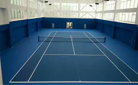 室外网球场地面是什么材料